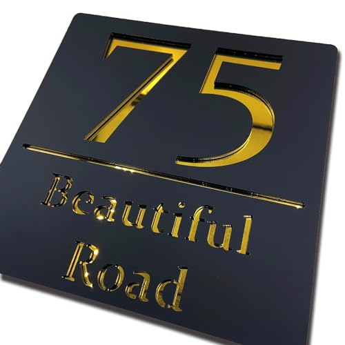 Numeri Civici 3D Autoadesivi - Set 0-9 Argento, 5x3cm, Per Cassette Postali E Porte - Foto 4