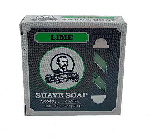 Col. Conk Lime Glycerine Shave Soap 2.25 oz. -  Col Conk, 122