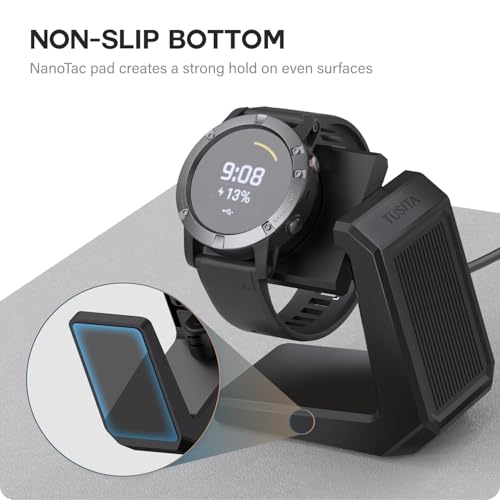 Image of TUSITA Charger Stand Compatible with Garmin Multiple Smart Watch - Multi-Angle Adjustment