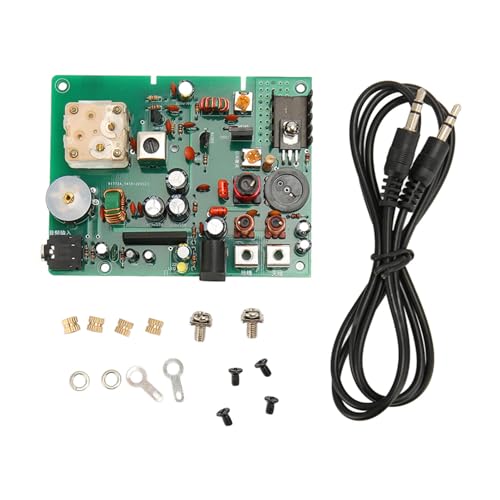 PERCORSO COMPLETO DEL CIRCUITO: Dalla sorgente di oscillazione alla rete di filtri, questo kit consente di analizzare ogni fase del processo di trasmissione. strumento eccellente per qualsiasi esperimento radiofonico.