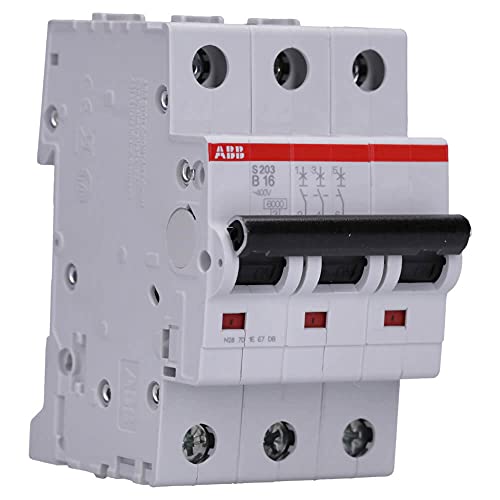 ABB S203-B16 Sicherungsautomat S200-3P 16 A-B 2CDS253001R0165