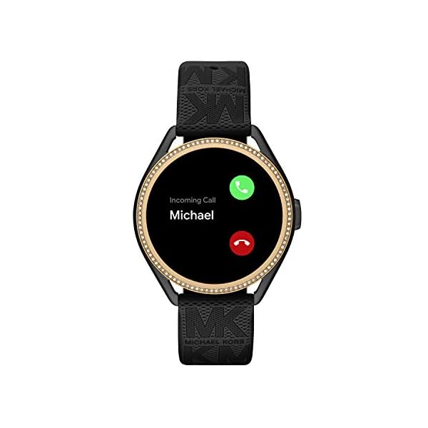 Michael Kors Women's MKGO Gen 5E 43mm Touchscreen Smartwatch with Fitness Tracker, Heart Rate, Contactless Payments, and Smartphone Notifications
