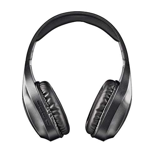 Ngs Artica Wrath Black - Cuffie Sovraurali Senza Fili, Compatibili Con La Tecnologia Bluetooth, Microfono Incorporato, Batteria 10 Ore, Colore Nero - 5