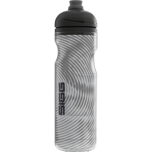 Sigg Pulsar Therm Snow Soft Bike Water Bottle 22oz Gray