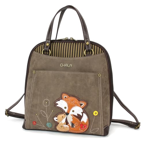 Image of CHALA Convertible Backpack Purse - Women Convertible Shoulder Purse with Adjustable Strap