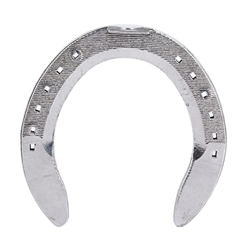 Conjunto de Ferraduras Confiáveis ​​de Liga de Alumínio para Cavalos, Acessório Leve de Equitação de