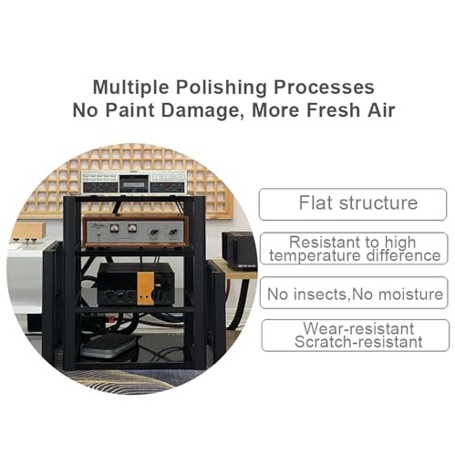 Supporto multimediale, mensola da gioco, ripiano per CD, stand per intrattenimento, supporto multimediale Av con strisce di alimentazione, mensola per proiettore DVD, perfetto per proiettore, lettore