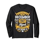 38th birthday real legends december 1987 38 years old men maglia a manica