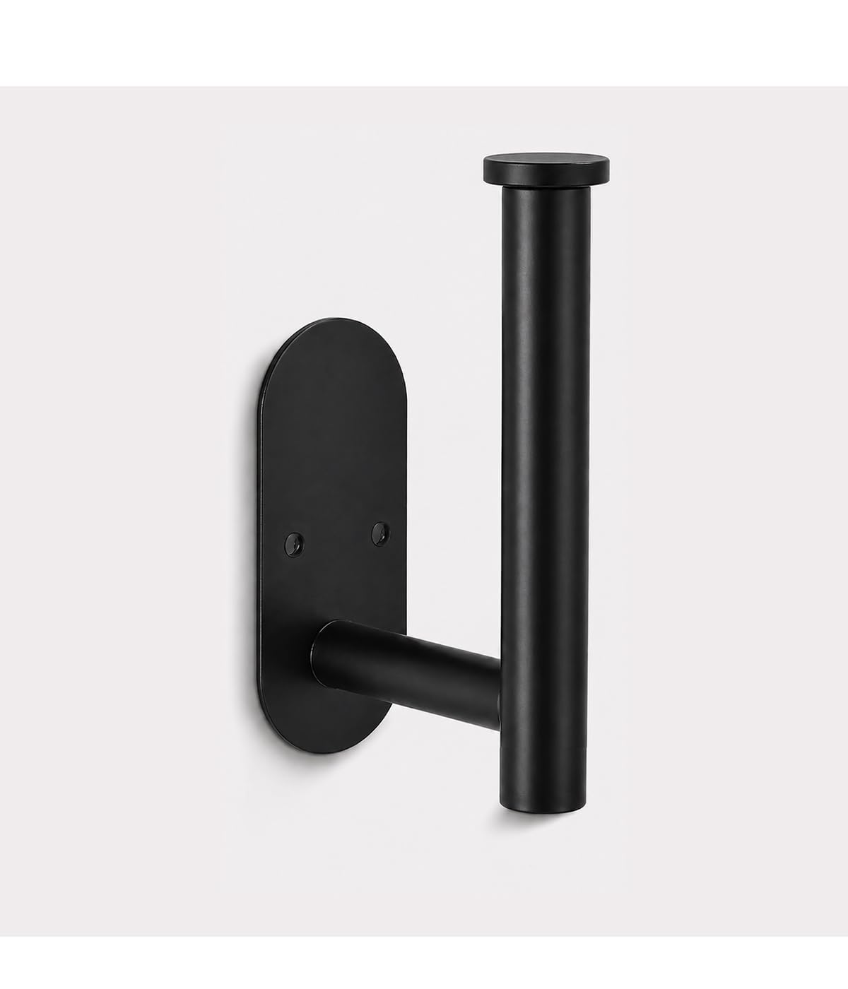 2Pcs Black Toilet Paper Holder Wall Mount For Bathroom, Heavy-Duty Screw-In Rv Toilet Roll Holder, SUS304 Rustproof Stainless Steel Rust Proof, Suitable For Kitchen Washroom Thicken Morden Matte Black — Amazon image 7