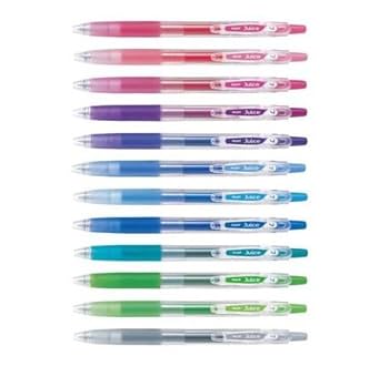 Amazon | パイロット ジュースゲルインクボールペン 0.7mm 24色