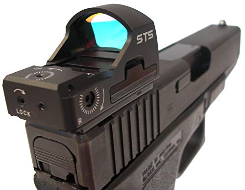 image for C-MORE Systems STS2 Super Bright 3 MOA Red Dot Sight, Black