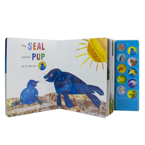 World of Eric Carle, Animal Babies 10-Button Sound Book - PI Kids - Thumbnail 7