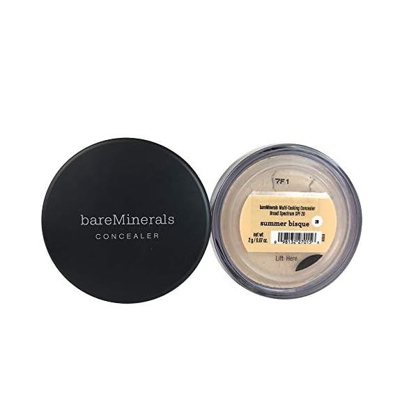 bareMinerals Loose Powder Concealer SPF 20, Mineral-Based Concealer for face, Lightweight Coverage, Conceals Redness + Blemishes, Talc Free, Vegan