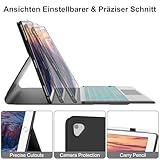 FOGARI Keyboard Case for iPad Pro 12.9 1st/2nd Generation, Keyboard for iPad Pro 12.9 2017/2015, Trackpad, 7 Colors Lighting, Layout Magnetic Detachable Keyboard, Black - Image 6