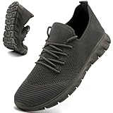 VXGGVX Mens Sneakers Running Tennis Gym Walking Sports Casual Jogging Athletic Workout Lightweight Zapatos para Hombre Gray Size 10