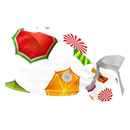 Chapeaux de travail en tissu ultra léger motif parapluie casquette unisexe