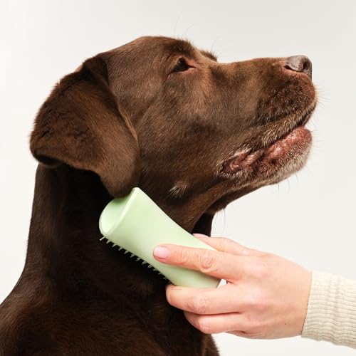 Tangle Teezer | Pet Teezer | Puppy Grooming Brush | Dry Brush or Dog Bath Brush | Mint