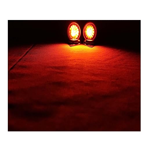 Image of RE Headlight Parking LED /Pilot LED Light Bulbs for RE Classic Standard Electra 350,500 BS3,BS4,BS6 2015-2020 (Orange)