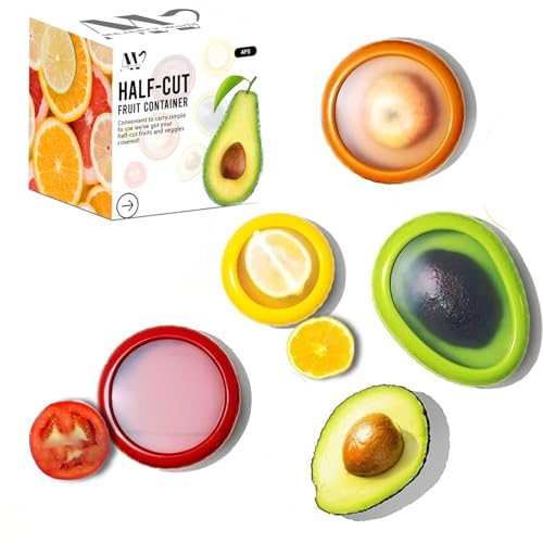 MAJESTY WORLD Anti-Oxidation Silicone Fruit and Vegetable Storage Box, Fresh