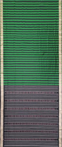 OdiKala green sambalpuri silk saree – image 3
