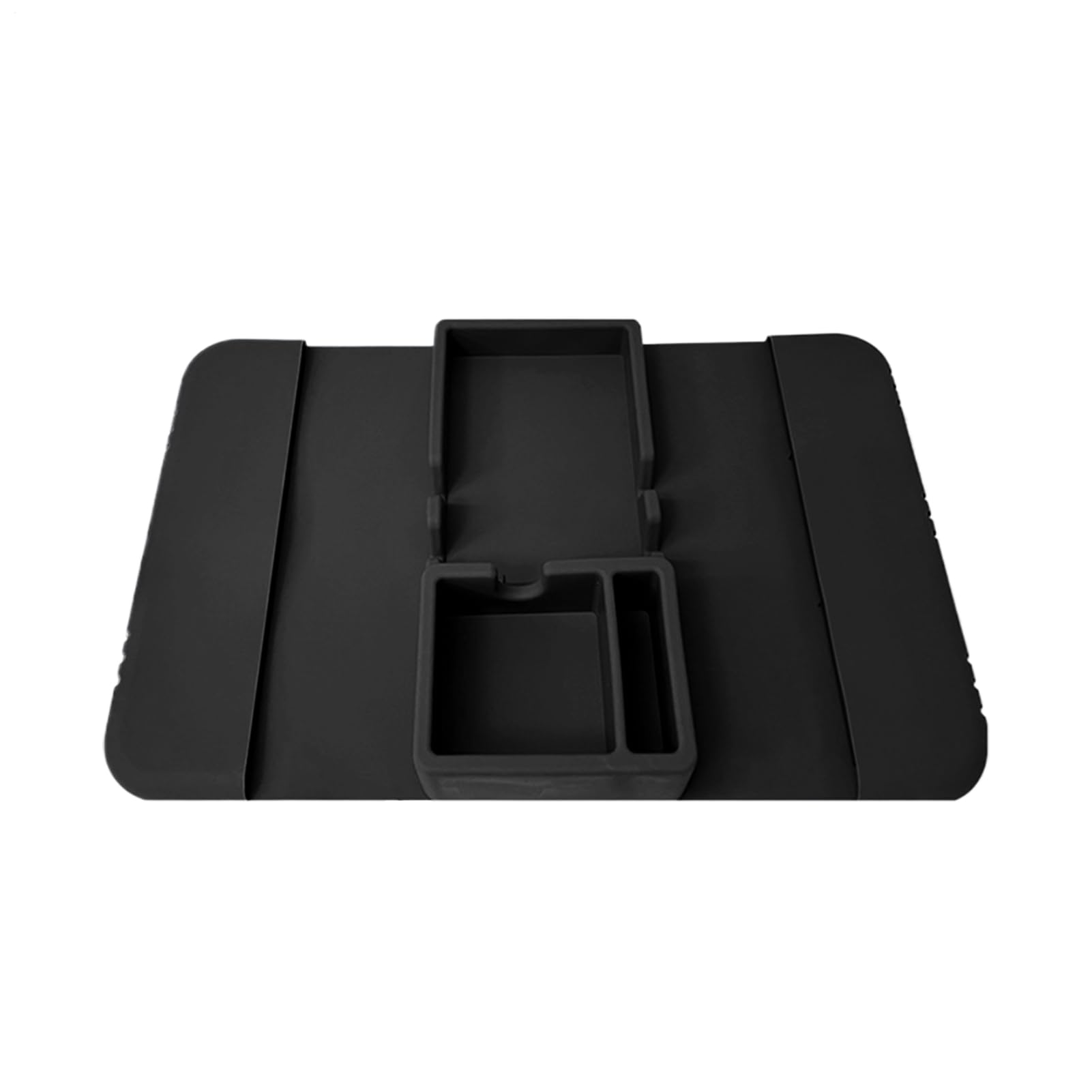 Organizador de silicona flexible con bolsillo lateral lavable para reposabrazos