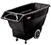 Black 1-2 Cubic Yard Utility Tilt Truck 450# Cap