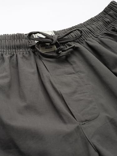 Image of Majestic Man Men Mid Rise Comfort Fit Solid Pure Cotton Casual Style Lounge Pants
