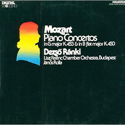 Piano Concertos In G Major K. 453 & In B Flat Major K. 450