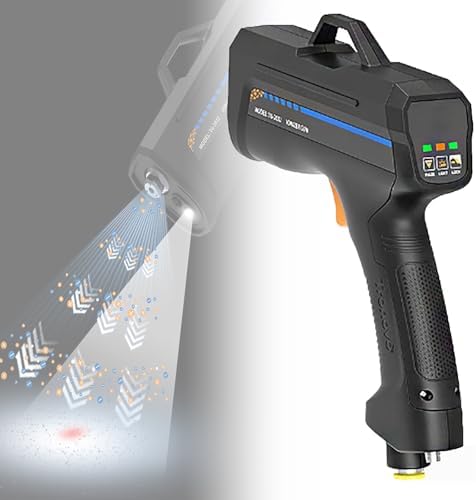 Cordless Ionizing Air Gun - Static Eliminator & Ion Balancer for Industrial Use, Anti-Static Gun for Electronic Repair, Powerful PulseType Static Removal Tool