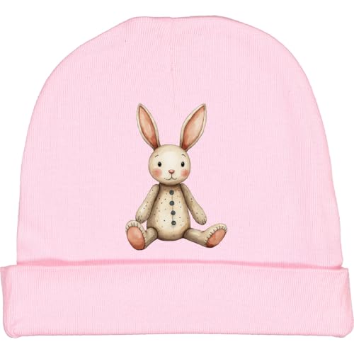 inktastic Vintage Plush Bunny Rabbit Baby Beanie Hat