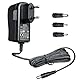15 V 1 A/1000 mA 1,8 m Langer Netzteiladapter, AC 100–240 V auf DC 15 V 1 A Schaltadapter-Wandstecker mit 3 Spitzen für Cat Open Air Selbstreinigung, Starthilfe und mehr, CE-Zertifiziert