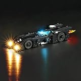 DALDED LED Lighting Kit for DC Batmobile: Batman vs. The Joker Chase, Compatible with Lego 76224 Building Block Models (Lego Set Not Included)