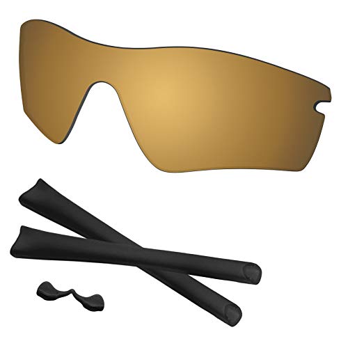 Image of Radar Path Lenses & Rubber Kits Replacement for Oakley Sunglass Polarized