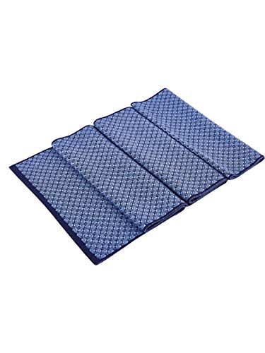 Écharpe tricotée petit à carreaux 180 cm style gentleman masculin