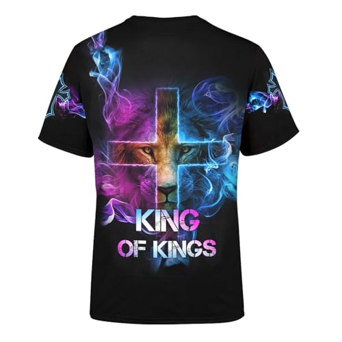 Unisex 3D Graphic T Shirts Printed Casual Short Sleeve Tee Shirt2