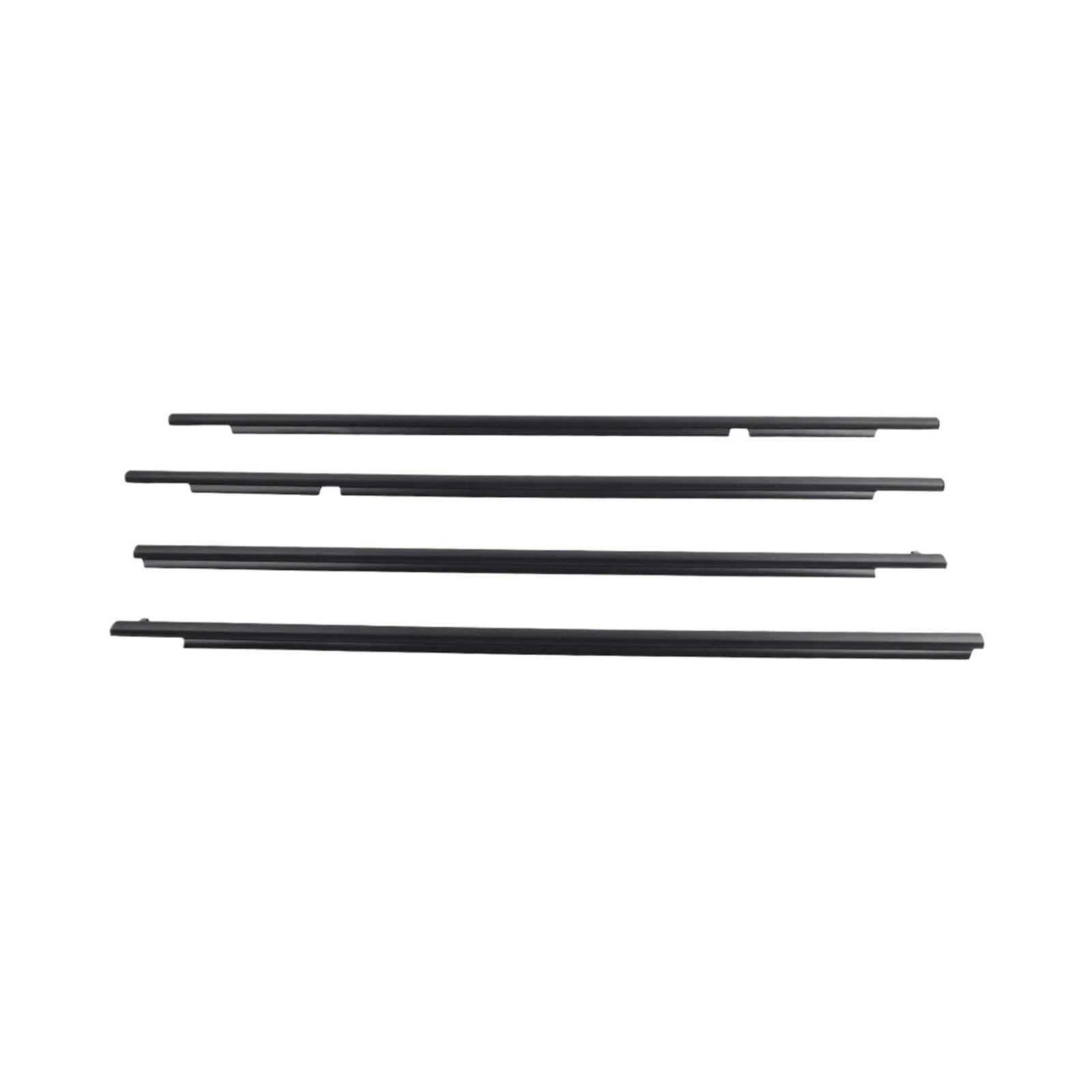 Wutbhgqxwip One Color Car Outer Door Window Sealing Strip Weatherstrip Seal Belt Trim Abs+Rubber Compatible With Scion Xb 2.4L 2008-2015