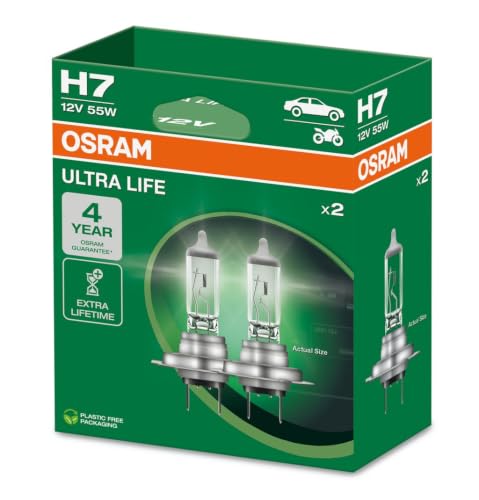Osram ULTRA LIFE, H7, halogen headlight lamps, Hanging folding box (2 lamps) – Ansicht 1