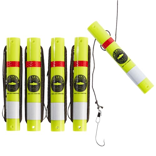 Port Arthur Instant Limb Lines 5-Pack Auto Fishing Device - Lightweight, Compact, Easy to Use - Catfishing Outdoor Survival Camping Bushcraft Fishing Kit