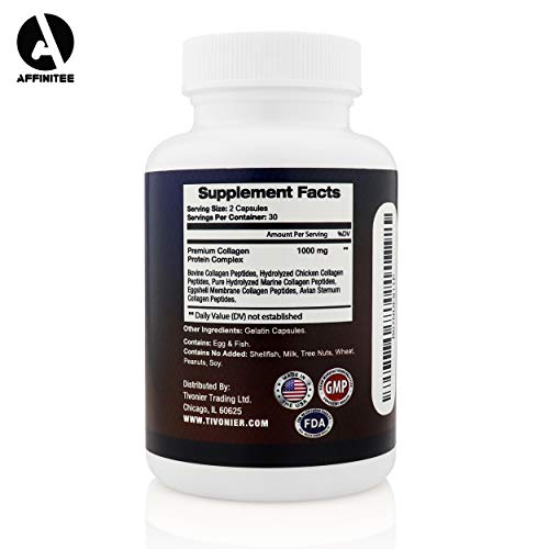 image for Affinitee Products Affinitee Multi Collagen Peptide Hydrolyzed Capsule