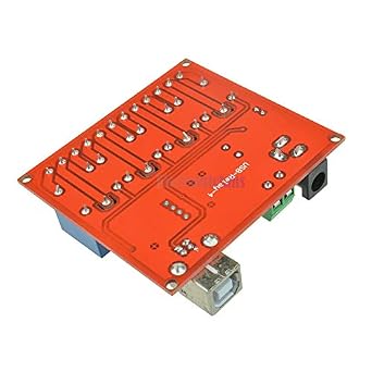 New 12V USB Relay 4 Channel Programmable Computer Control for Smart Home