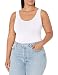 Yummie Women's Seamless Reversible Shapewear Tank top, White, S/M