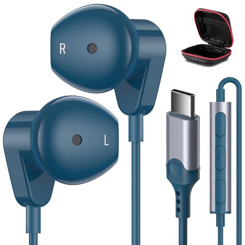 APETOO USB C�w�b�h�t�H�� iPad 10th iPhone 17 Air 16 15 Plus�p HiFi �X�e���I USB-C �L���C���z�� Type C �C���z�� �}�C�N�{�����[���R���g���[���t�� Samsung S24 Ultra/S23
