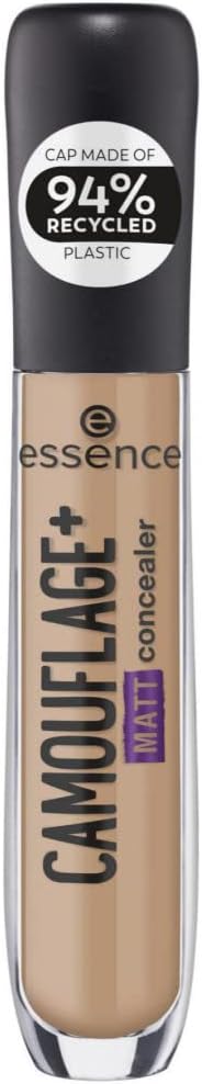 Essence Camouflage+ Face Concealer with Mattifying Effect, Color 50 - Warm Toast, made in Italy [italian import]