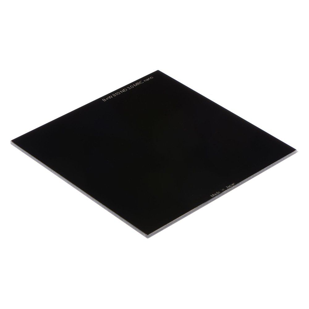 B+W 66-1089124 filtr neutralny (10,2 x 10,2 cm, 3,0-1000 x powłoka wielooporowa), szary