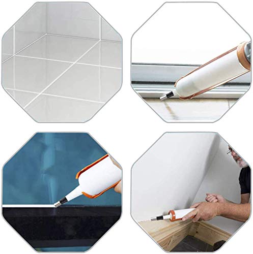 Kit de ferramentas de calafetagem 7 em 1, bicos de calafetagem + finalizador de calafetagem + raspad