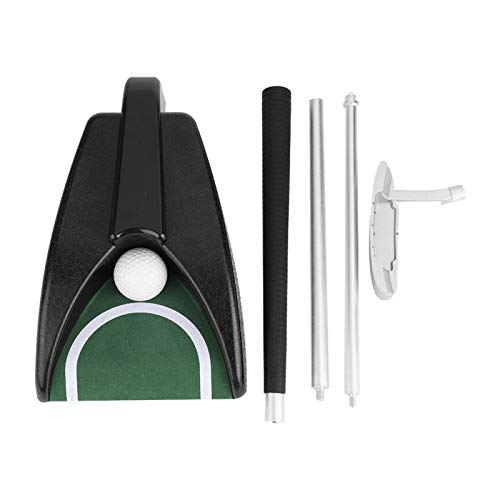 Conjunto de taco de golfe, kit de ferramentas de auxílio ao treinamento de golfe com bolsa de armaze
