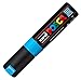 Produktbild uni-ball 182679 - POSCA Marker mit breiter Keilspitze, neon