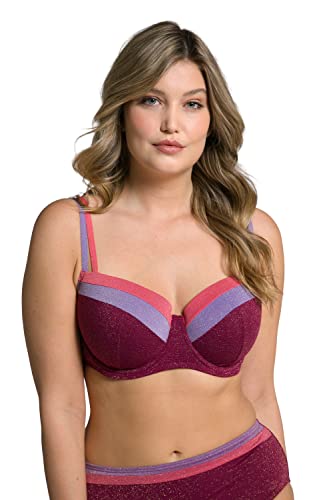 Ulla Popken Damen große Größen Übergrößen Plus Size Bikini-Top,...