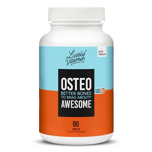 LIVELY VITAMIN CO. Osteo Awesome - Stronger Bones, Joints &