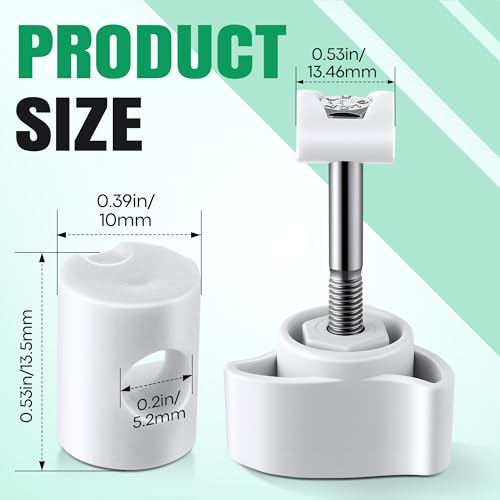 HappyAlley 18 Pack Lid Fastener Barrel Nut Compatible with Fluval FX6 FX5 FX4 FX2 Canister Filter, Aquarium Filter Lid Fastener Replacement Part, Lock Nut Clamp Accessories - Image 6